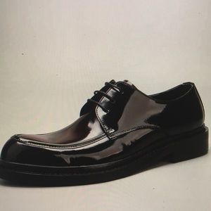 Business casual leather shoes